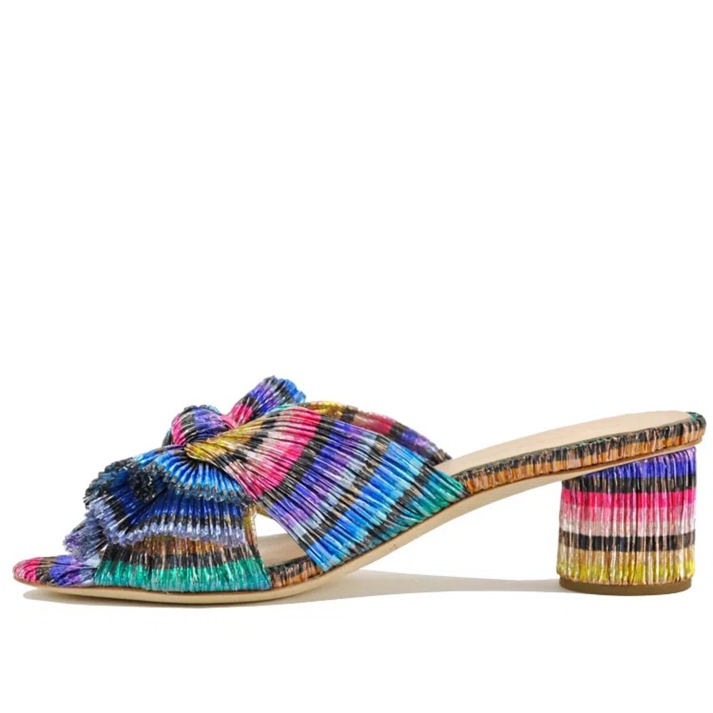 Loeffler Randall Emilia rainbow knot mule